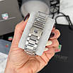 Стильний чоловічий наручний годинник Tag Heuer Carrera Silver-White, фото 4
