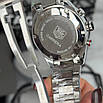 Стильний чоловічий наручний годинник Tag Heuer Carrera Silver-White, фото 9