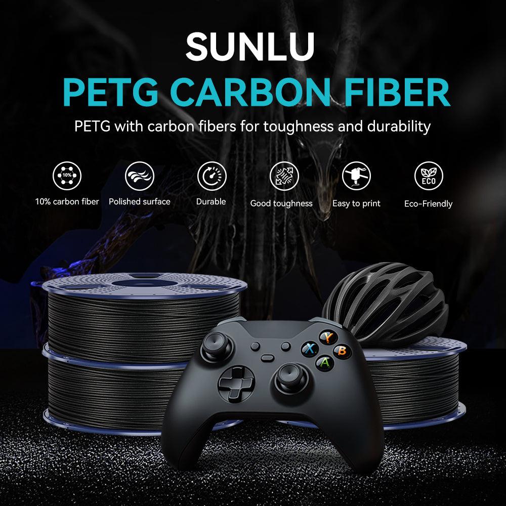 Filament for 3D-print SUNLU PETG Carbon Fiber 1.75mm 1kg new1