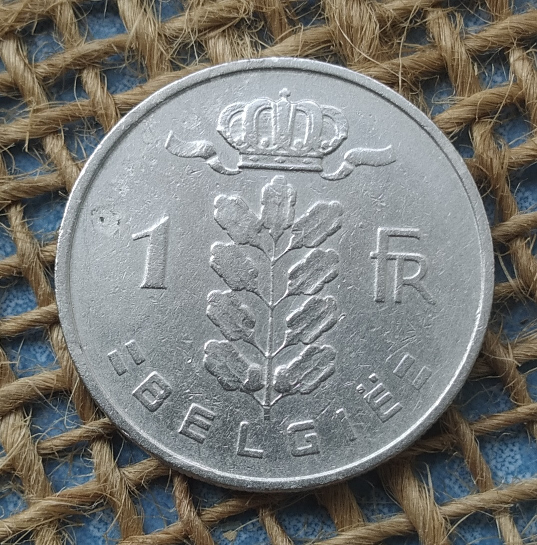 1 франк 1954 року. Бельгiя
