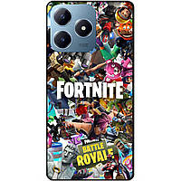 Силіконовий чохол бампер для Realme C63 з картинкою Fortnite Фортнайт
