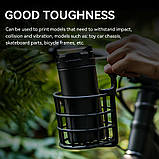 Пластик SUNLU PETG-CF Black, Reusable Spool, 1.75мм, 1кг, 240-250°C, Чорний філамент для 3Д-друку, фото 9