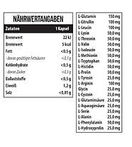 Комплекс амінокислот MST 21 Amino Acids Complex 60 капс, фото 4