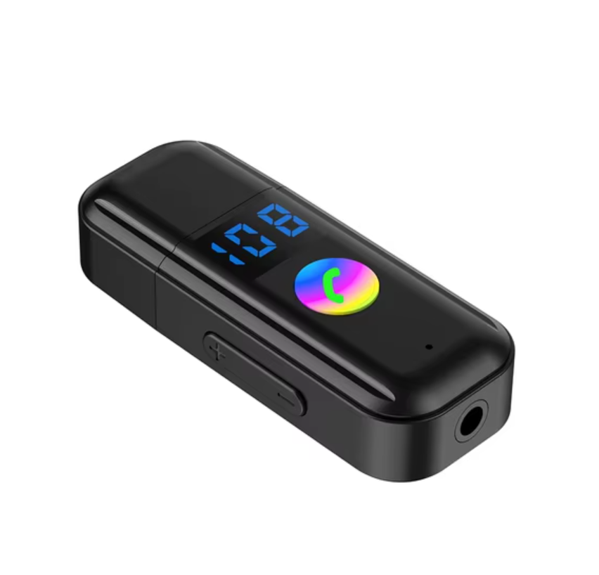 Безпровідний адаптер Bluetooth-приймач BT960/ 3,5ММ JACK, HANDSFREE В АВТО/ 4690
