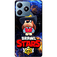 Силіконовий бампер чохол для Realme C63 з Героєм Космічний Бравлійськийувальник Гавс