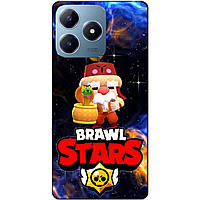 Силіконовий бампер чохол для Realme C63/13 Power з Героєм Космічний Бравл Гейл