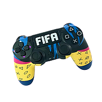 Бездротовий джойстик PS4 Double Shock 4 FIFA Bluetooth геймпад для приставки ПК і телефона