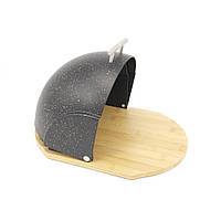 Хлібниця з мармуровим покриттям A-PLUS (1815)