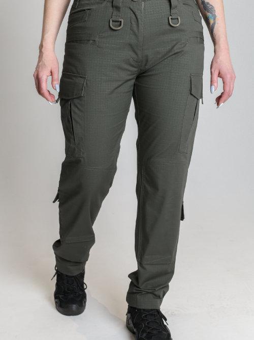 Жіночі тактичні штани "Богдана" олива 2XL 56