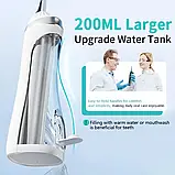 Портативний іригатор електричний Oral Irrigator із зарядкою від USB, фото 5