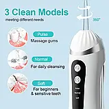 Портативний іригатор електричний Oral Irrigator із зарядкою від USB, фото 6