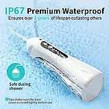 Портативний іригатор електричний Oral Irrigator із зарядкою від USB, фото 4