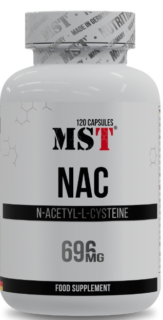 Ацетилцистеїн  MST NAC 696 mg 120 капс