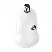 Baseus Grain Pro 2x USB 4.8A (White), фото 3