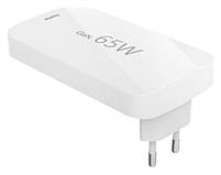 Hama 65W GaN, 2X USB-C, 1X USB-A, White, фото 3