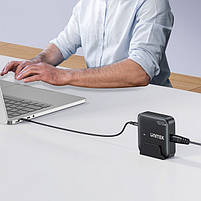 Unitek Charger desk GaN 100W 2xUSB-A 2xUSB-C Black, фото 4