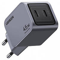 Ugreen Nexode Pro 45W, 2x USB-C Grey, фото 3