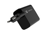 Natec Ribera GaN 45W USB-A USB-C Black, фото 3