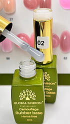Камуфлювальна каучукова база Global Fashion Rubber Base Hema Free, #2