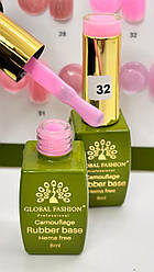 Камуфлювальна каучукова база Global Fashion Rubber Base Hema Free, #32