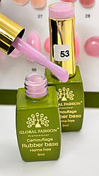 Камуфлювальна каучукова база Global Fashion Rubber Base Hema Free, #53