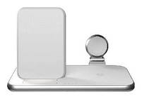 Zens aluminum 4w1 Stand Wireless Charger White, фото 2