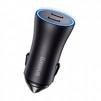 Baseus Golden Contactor Pro, 2x USB-C, 40W (Grey), фото 4