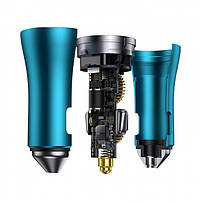 Baseus Golden Contactor Pro, 2x USB-C, 40W (Blue), фото 3