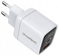 Choetech PD6052 1x USB-C 1x USB-A White, фото 2