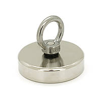 Магніт з кільцем D75 для натягування 0 165 кг універсальний магнітний тримач 75 мм