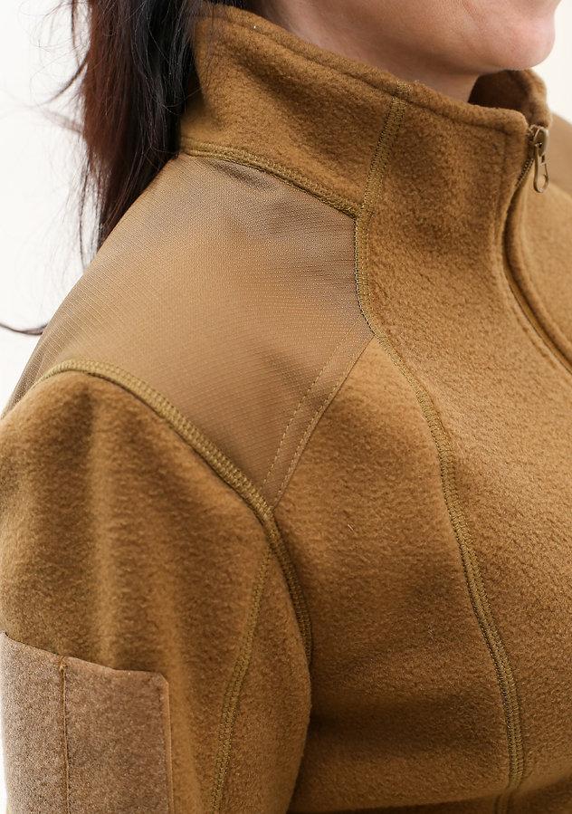 Жіноча кофта флісова "Нона" койот L 50, фото 1