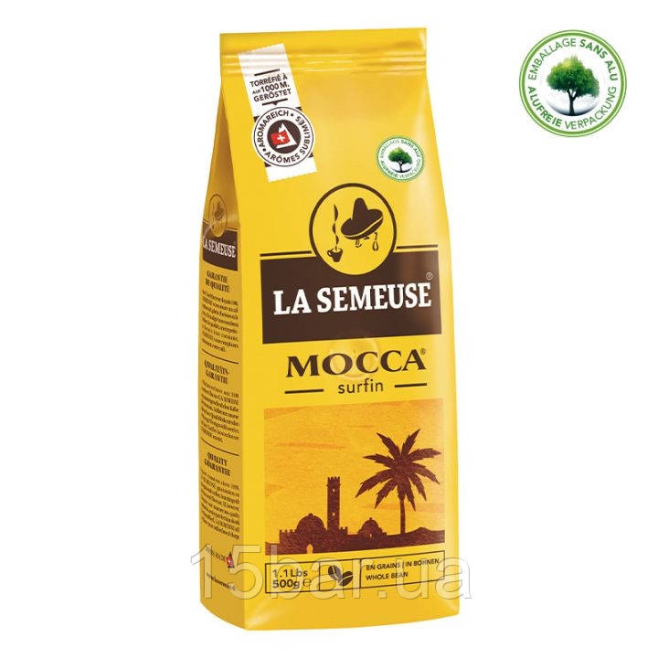Кава в зернах La Semeuse Mocca Surfin 100% Арабіка 500g