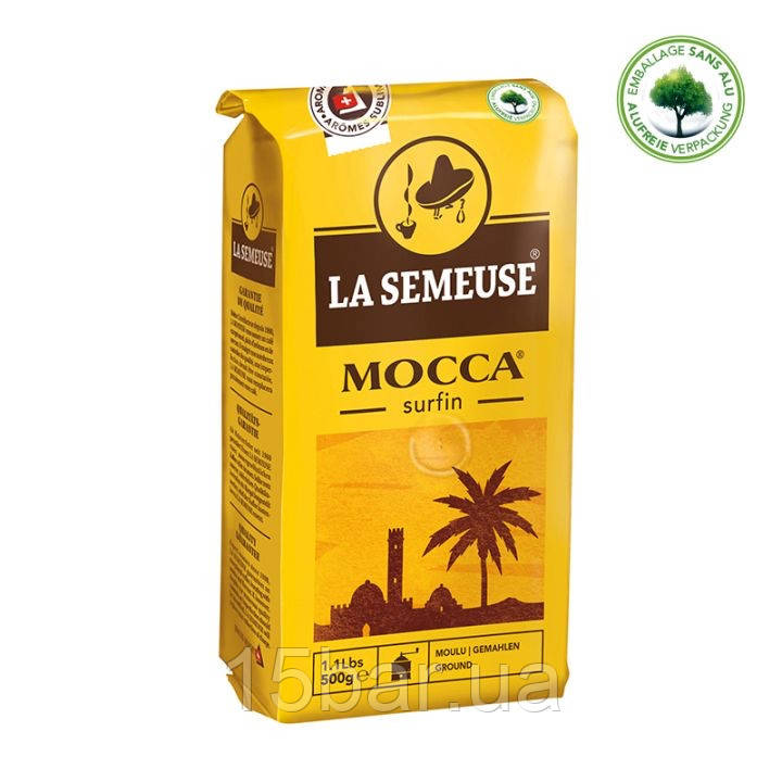 Кава мелена La Semeuse Mocca 100% Арабіка Surfin 500g
