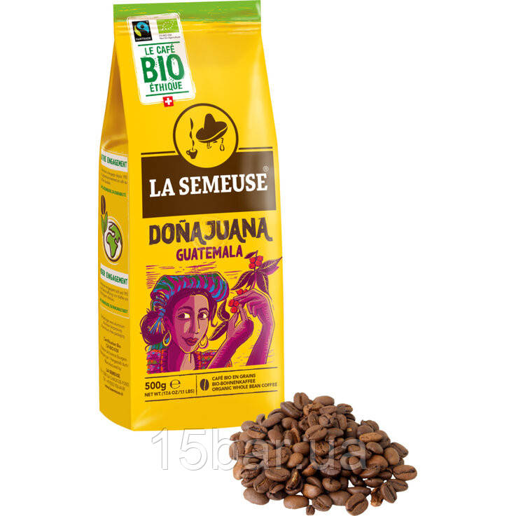 Кава в зернах La Semeuse Guatemala Dona Juana 500g Whole Beans