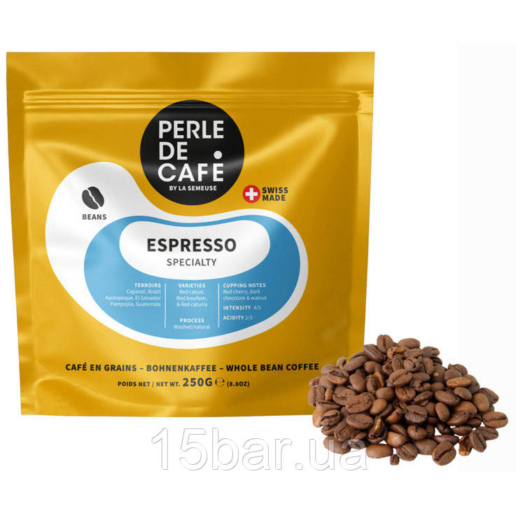 Кава в зернах La Semeuse Perle de Café Espresso 100% Арабіка 250g