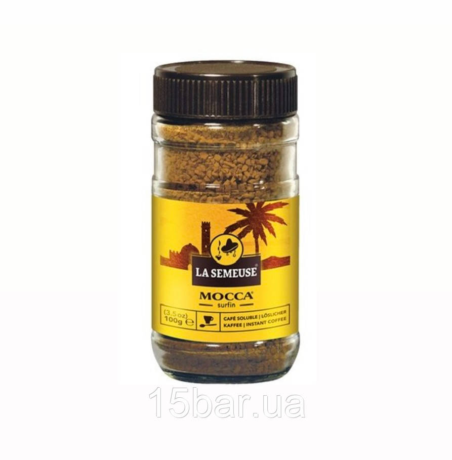 Розчинна кава La Semeuse Mocca Surfin soluble 100% Арабіка 100g