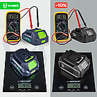 Акумуляторна пила ланцюгова + 2 акумулятори 2А·год 20В + 2 шини Wuber (Польща), фото 10