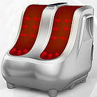 Роликово-компресійний масажер для ніг із прогріванням Benbo AM-520-LUX з пультом, фото 5