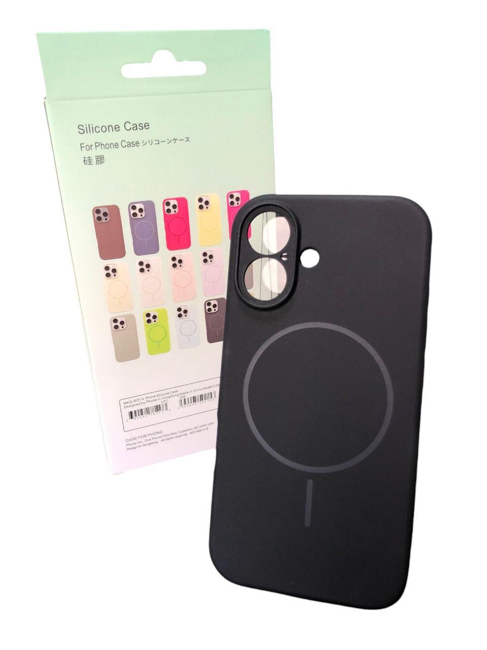 Чохол для телефона iPhone 14ProMax Silicone BEATS with MagSafe №7 Midnight Black