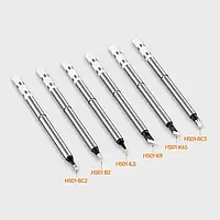 Жала T65 Fnirsi 6шт. для паяльника HS-01 та інших BC2, B2, ILS, KR, K65, BC3