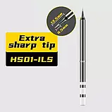 Жала T65 Fnirsi 6шт. для паяльника HS-01 та інших BC2, B2, ILS, KR, K65, BC3, фото 8