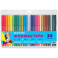 Фломастери 24 кольори Centropen 7790/24, 01460