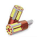 Комплект світлодіодних ламп NAPO LED T10-3014-57smd-CAN W5W T10 колір світіння білий 2 шт, фото 5