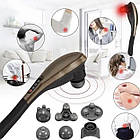 Універсальний ручний електро-масажер Benbo AM-12L для всього тіла, ніг, шиї, рук, спини, плечей і м'язів перкусійний віброційний а, фото 3