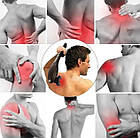 Універсальний ручний електро-масажер Benbo AM-12L для всього тіла, ніг, шиї, рук, спини, плечей і м'язів перкусійний віброційний а, фото 5