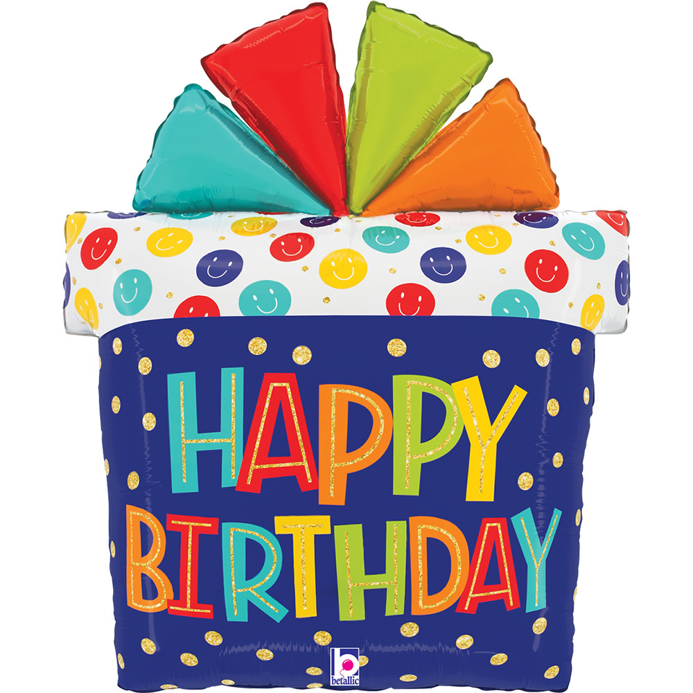 Grabo 27" Подарунок на день народження Шар фольгированный фигура - В УП, фото 1