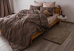 Сімейна постільна білизна євро Теп ранфорс AUTUMN VIBES