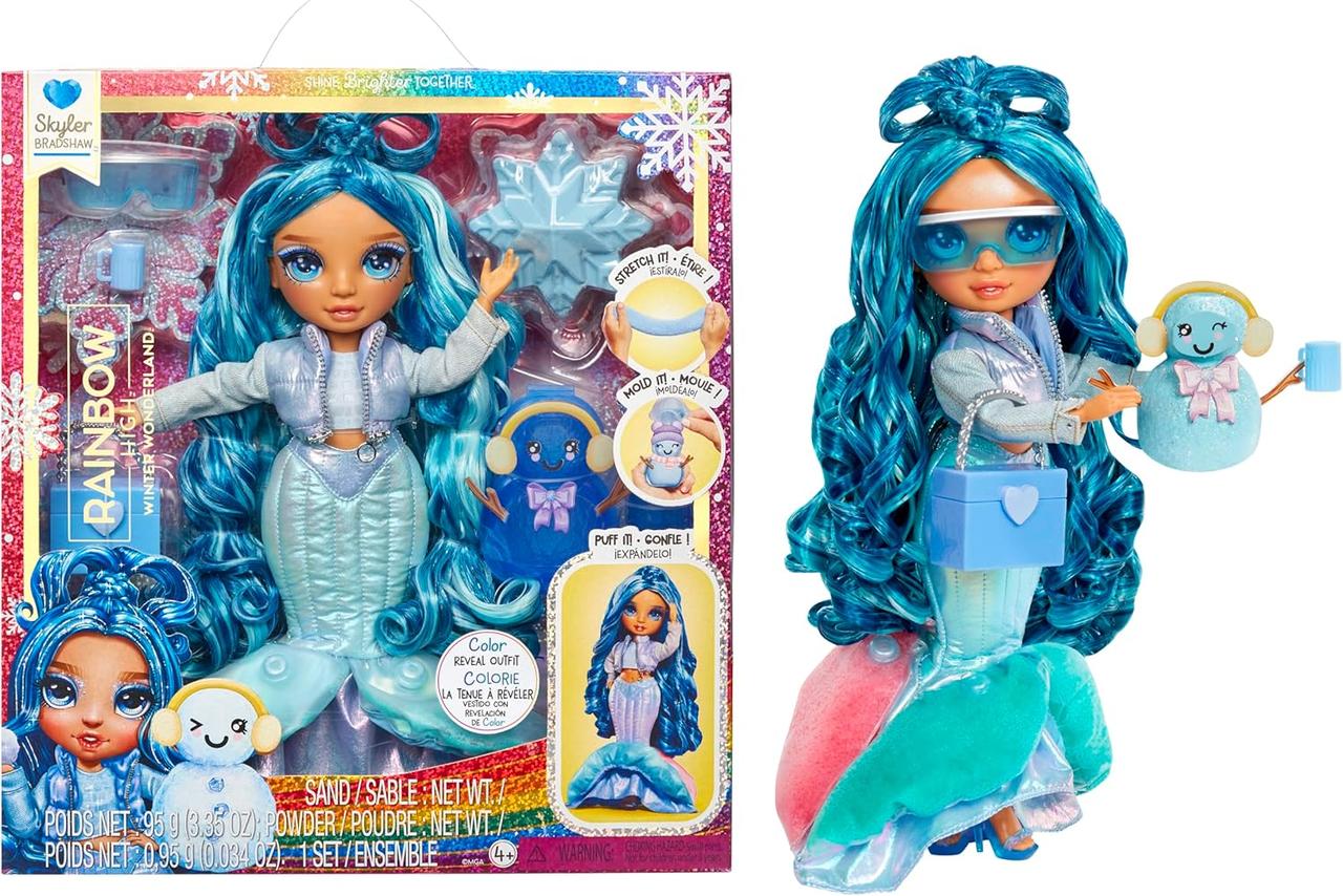 Лялька Rainbow High Winter wonderland Скайлер з аксесуарами 507802