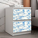 Самоклеюча плівка блакитний мармур 0,45х10м SW-00000815, фото 5