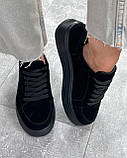 Замшеві кросівки чорного кольору – універсальний вибір, фото 4